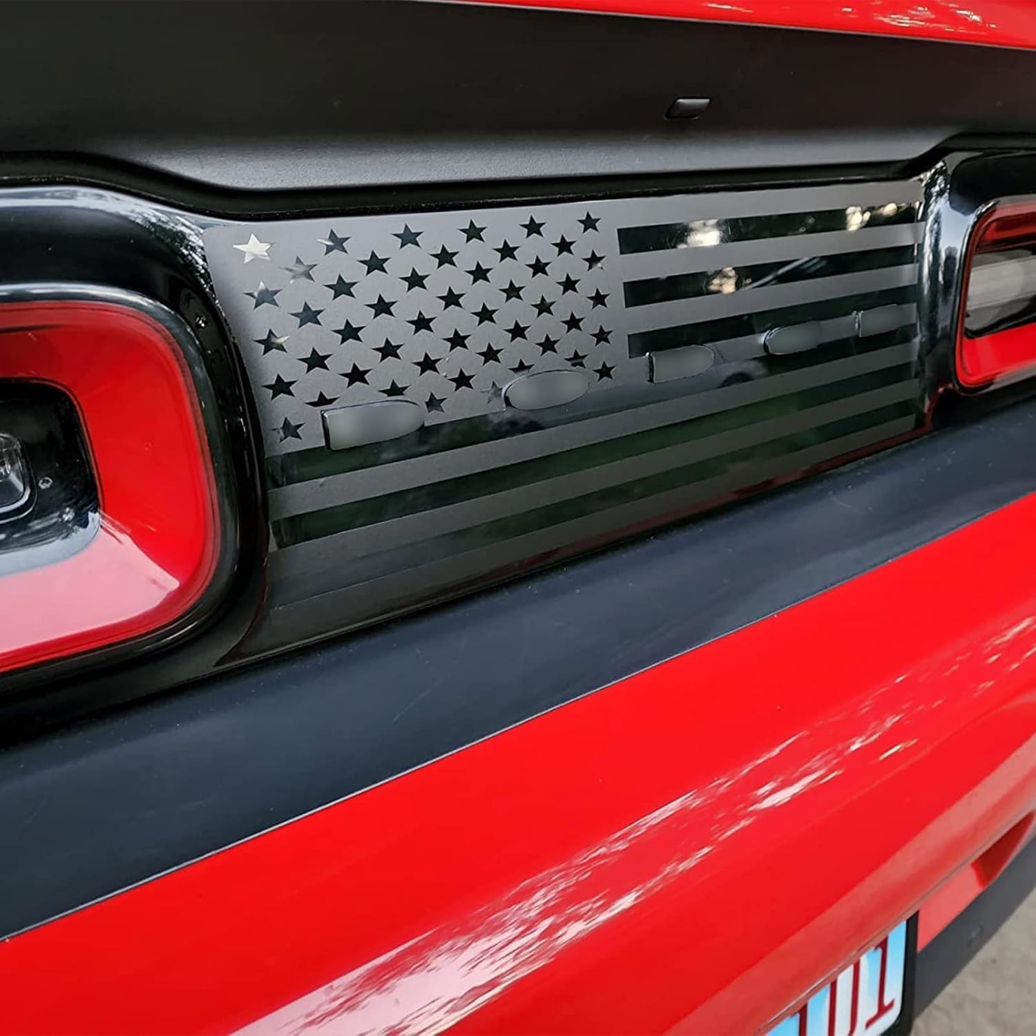 Taillight for Dodge Challenger 2015-2023 Without Letter Cut Out Matte Black
