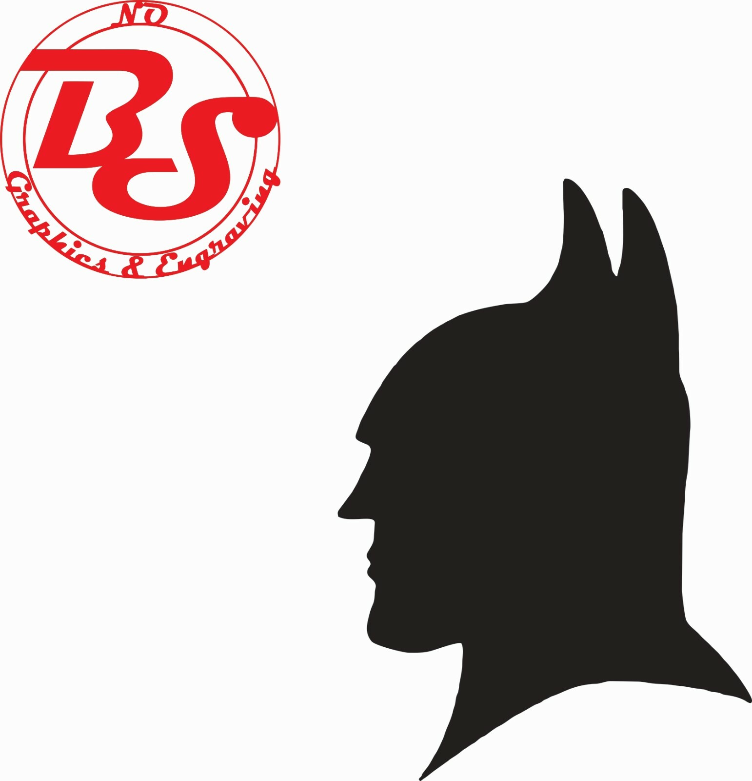 2-8″ Superman Vinyl Decal Batman Cat woman Penguin WW Hero Window Sticker noBS