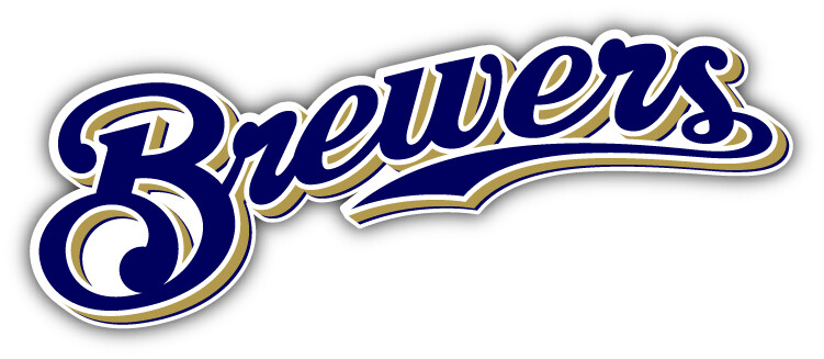 Milwaukee Brewers MLB Baseball Sport Logo Car Bumper Sticker Decal »SIZES»
