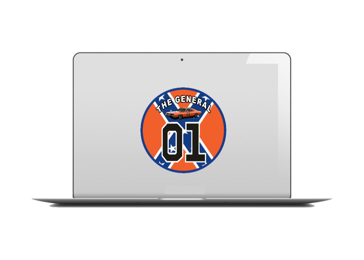 Dukes of Hazzard’s «The General» – 4″ Handmade Vinyl Decal Truck Cooler Decor 26