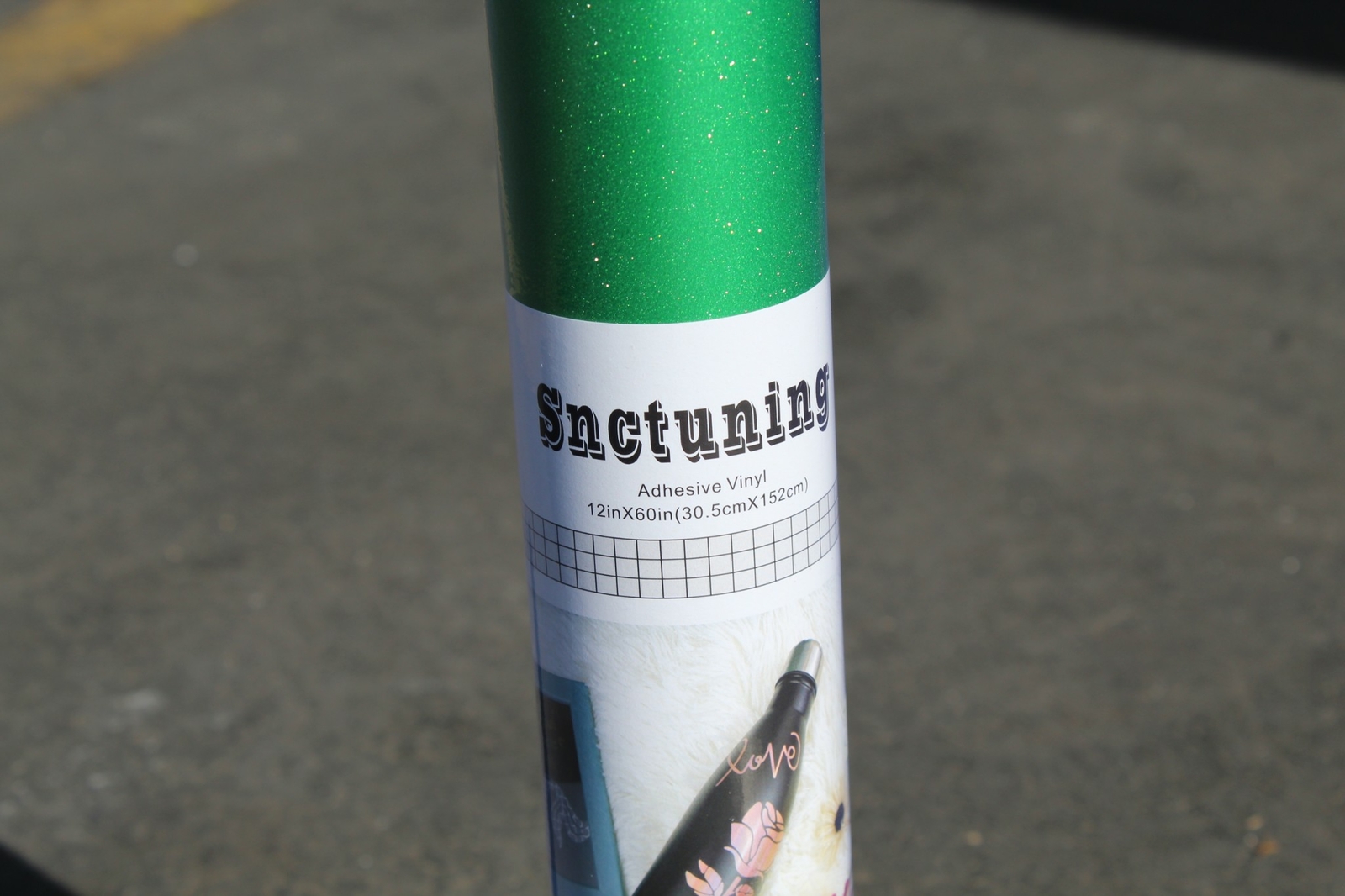 SNC Tuning 12″x60″ 1ftx5ft Shimmer Sparkle Green Adhesive Sticker Roll