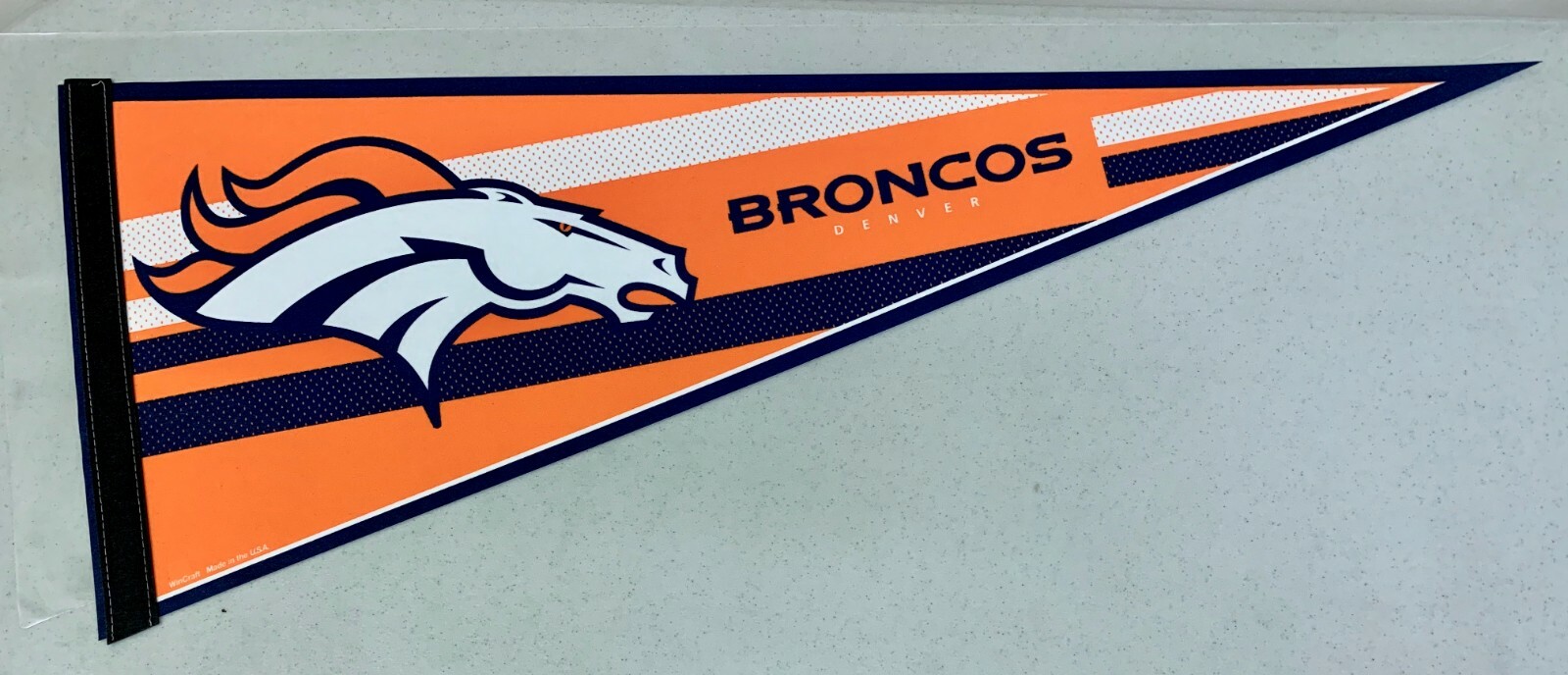 Denver Broncos NFL Football Classic 12″x30″ Team Pennant Dorm Room Decor Flag