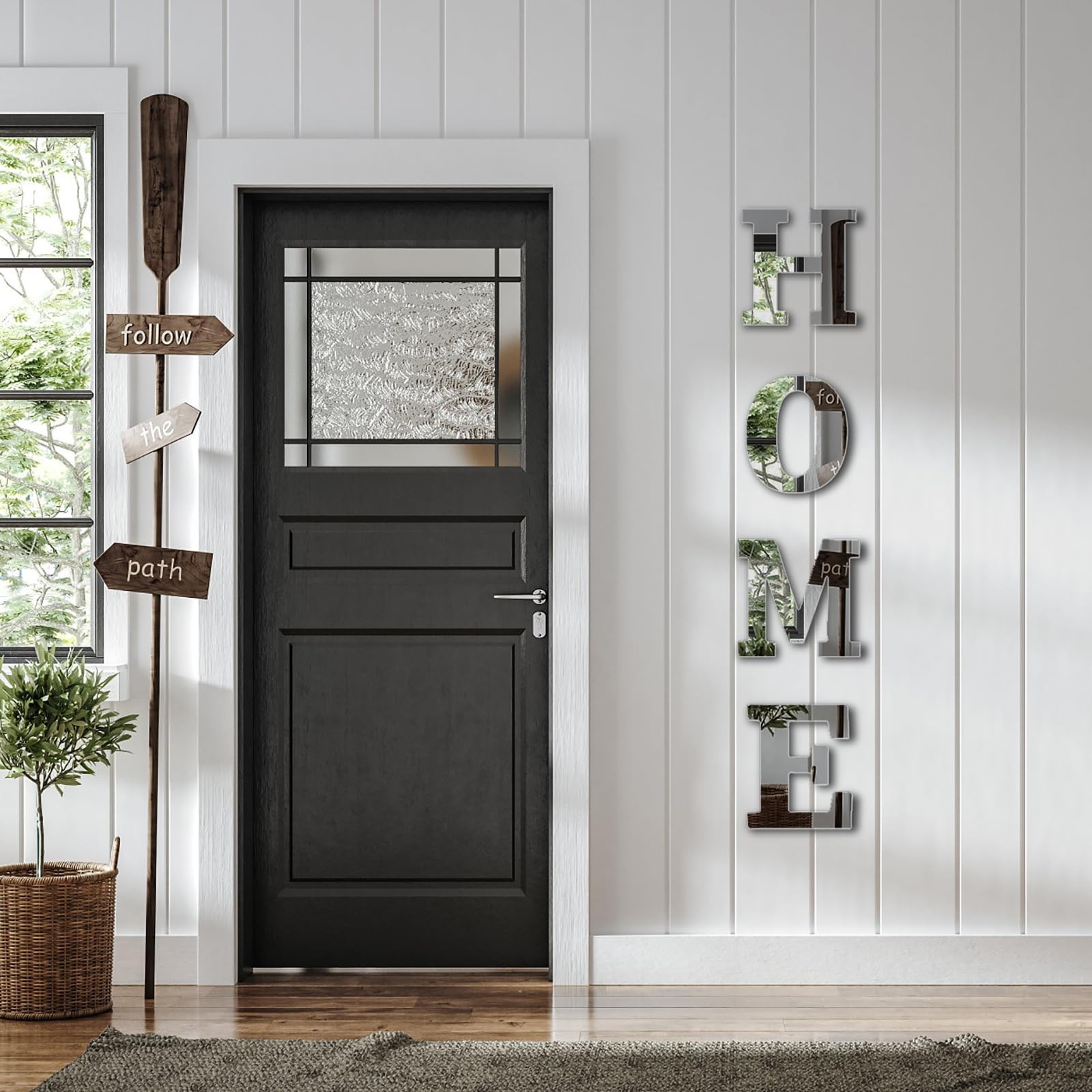Wall Decor Upgrade Home Signs Mirrors Home Decor Mirror Wall Stickers Living