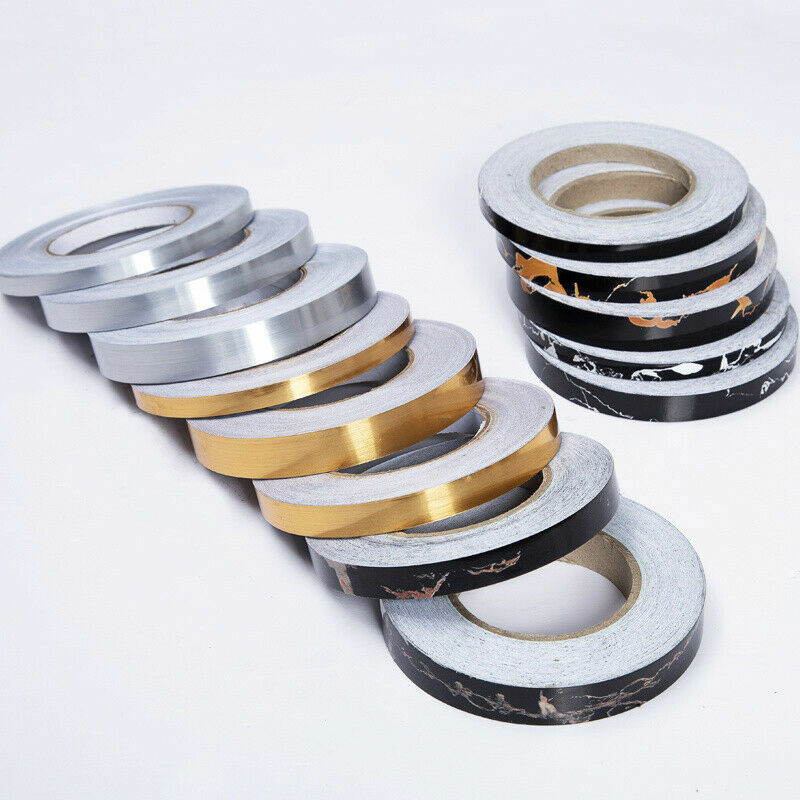 50M Self Adhesive Floor Crevice Line Wall Sticker Strip Tile Sealing Tape Crafts
