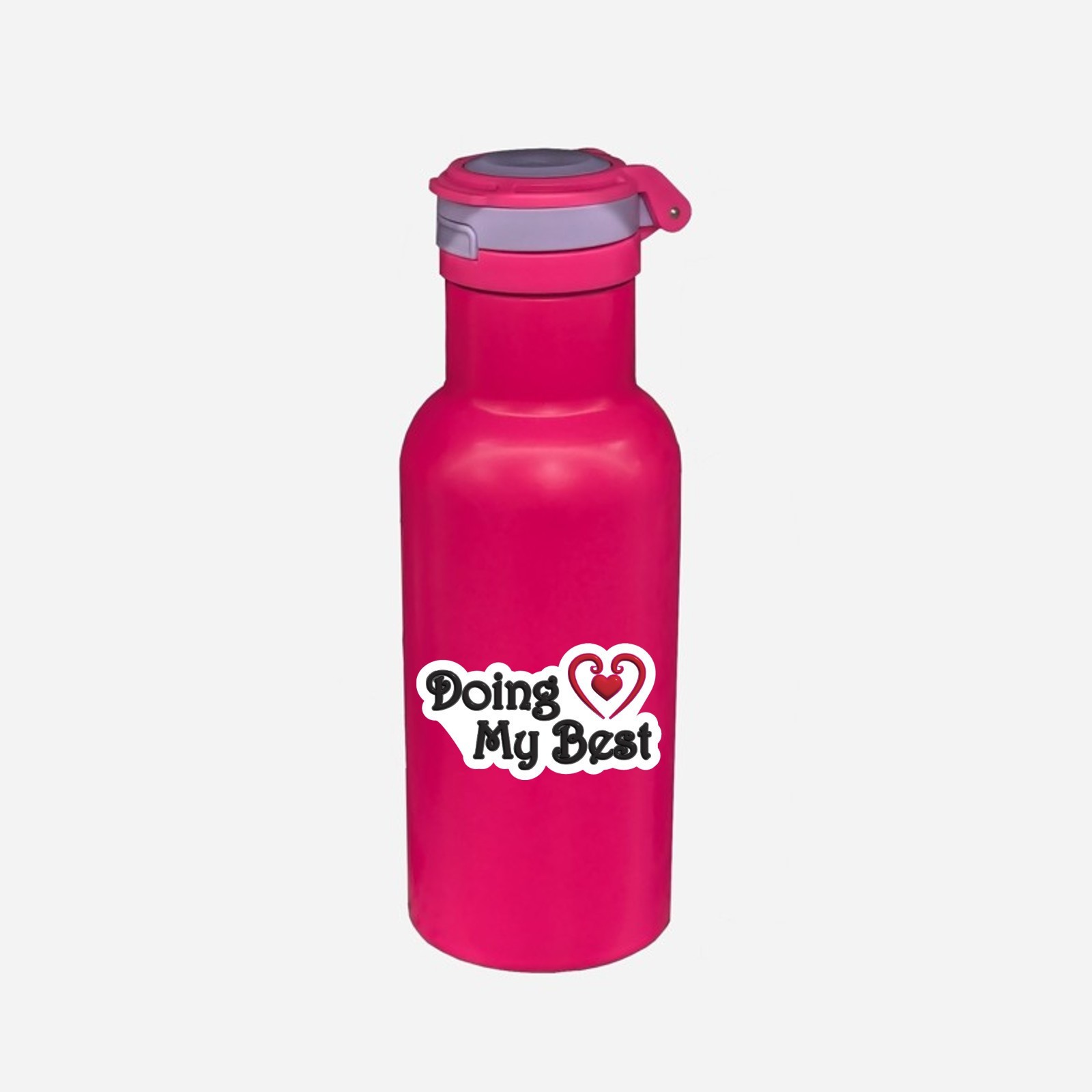 Doing My Best Vinyl Sticker Motivational Quote Heart Sticker Cute Positive Decal