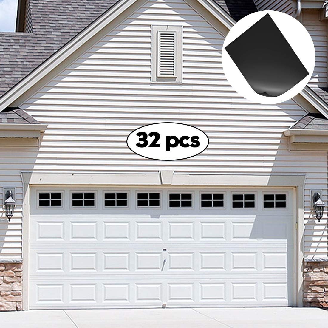 Magnetic Garage Door Windows Hardware Faux PVC Fake Decorative Window D