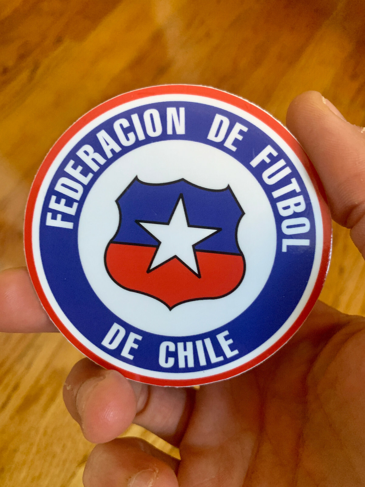 Seleccion Chilena La Roja Chile futbol football soccer premium sticker 3 inches