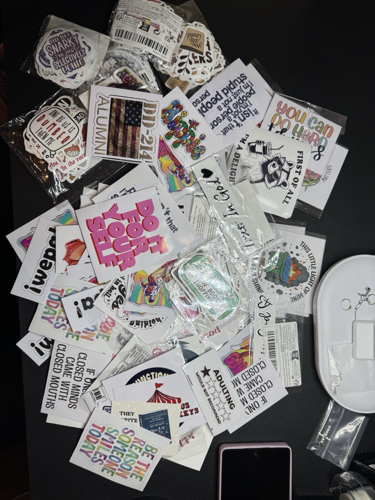 200PCS Funny Meme Stickers Adult Sarcastic Waterproof Vinyl Laptop Decals New