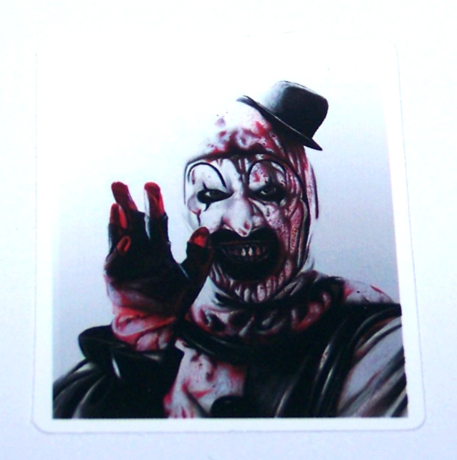ART THE CLOWN – Terrifier Cut Sticker Decal Movie Horror Film TERRIFIER