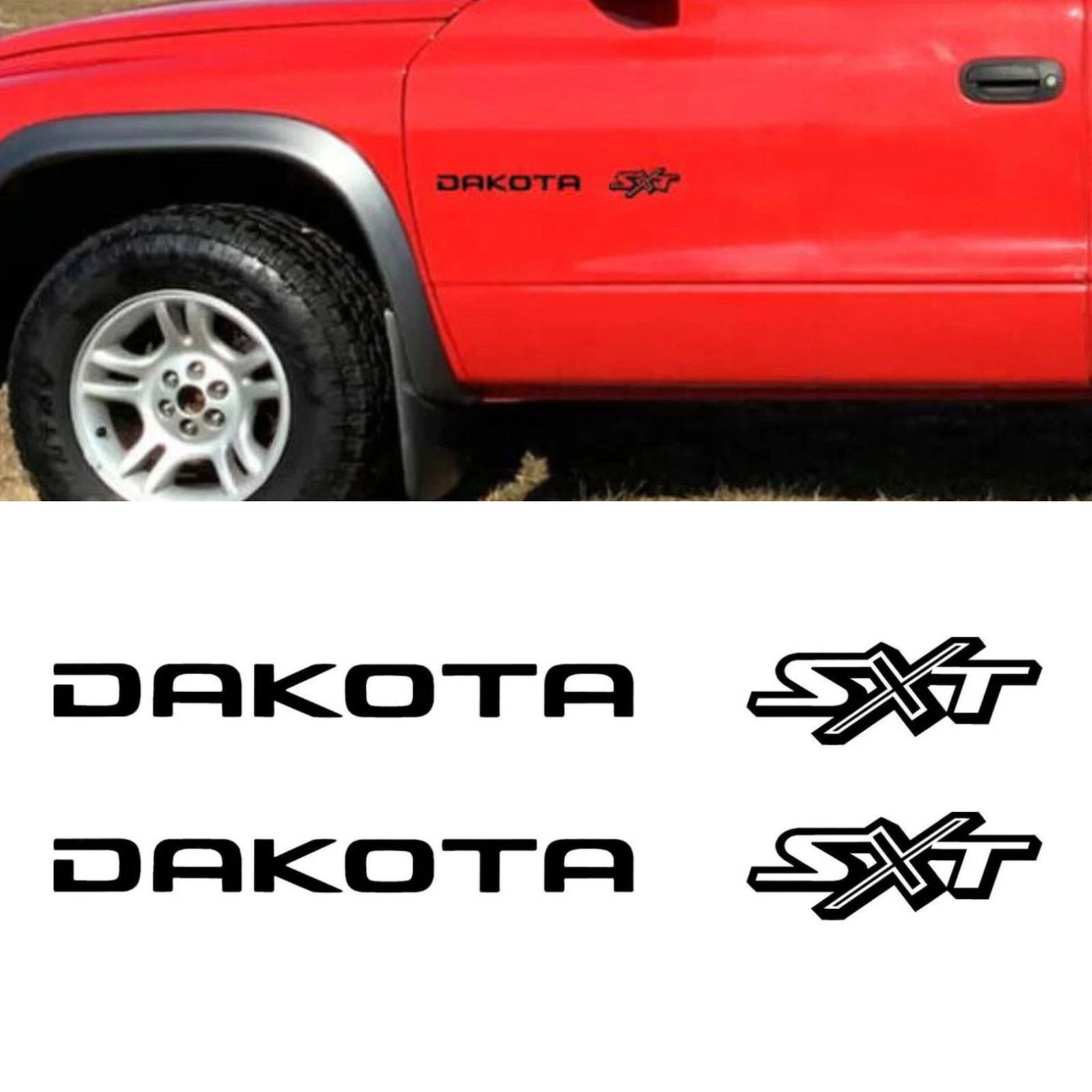 Aftermarket 2001 – 2002 Dodge Dakota SXT Door Decal Set of 2
