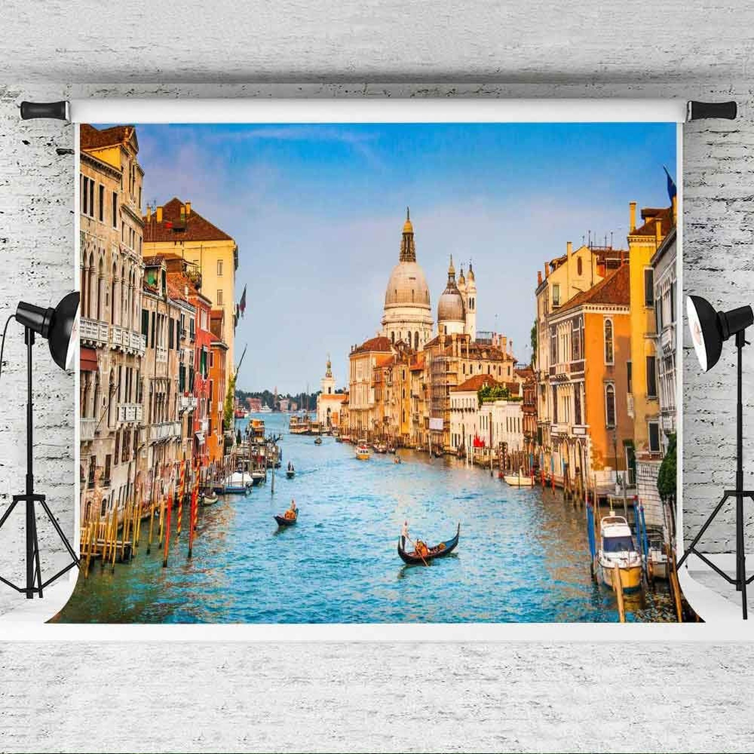 EOALOR EOA 7(W) x5(H) FT Venice City Photography Backdrop Italy Italian Canal…