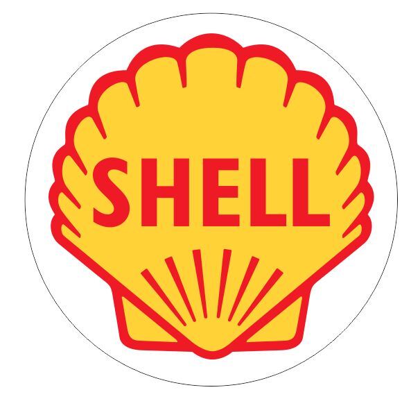 Shell Oil Shell Gasoline Sticker Decal R26