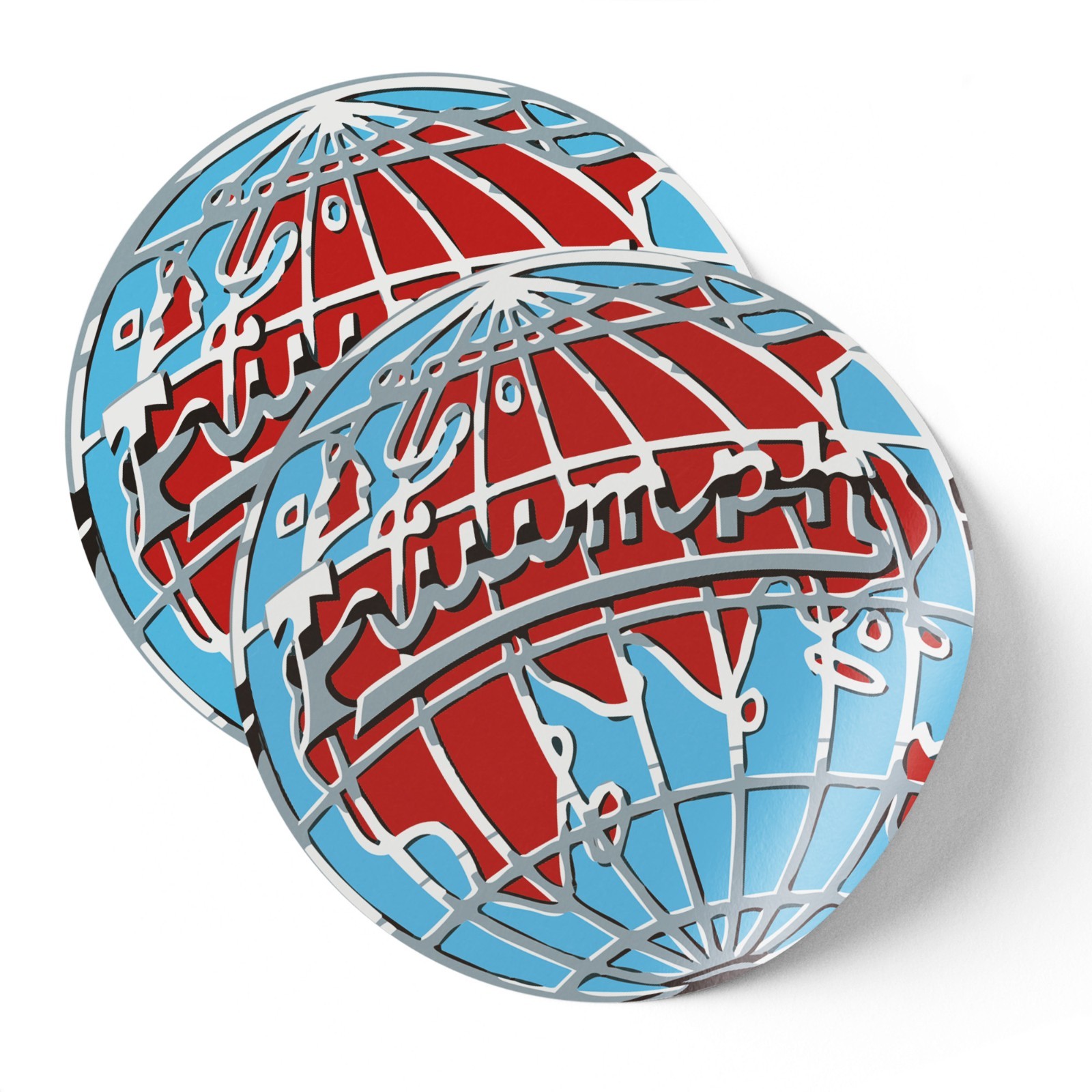 Triumph Globe Badge Sticker Classic Car Vinyl Decal Licensed Product