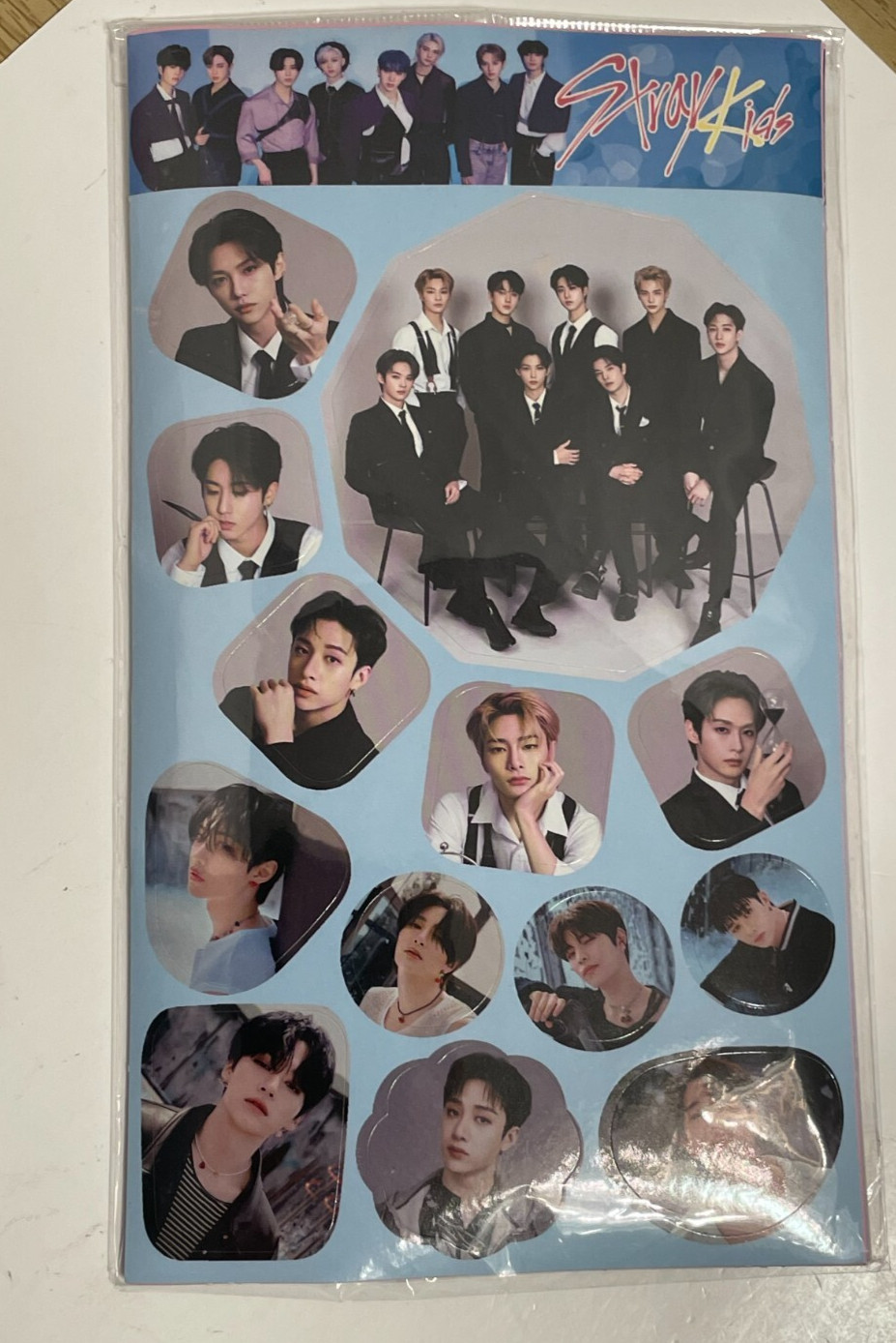 Kpop Korean Boy Band Stray Kids 100 Different Vinyl Stickers