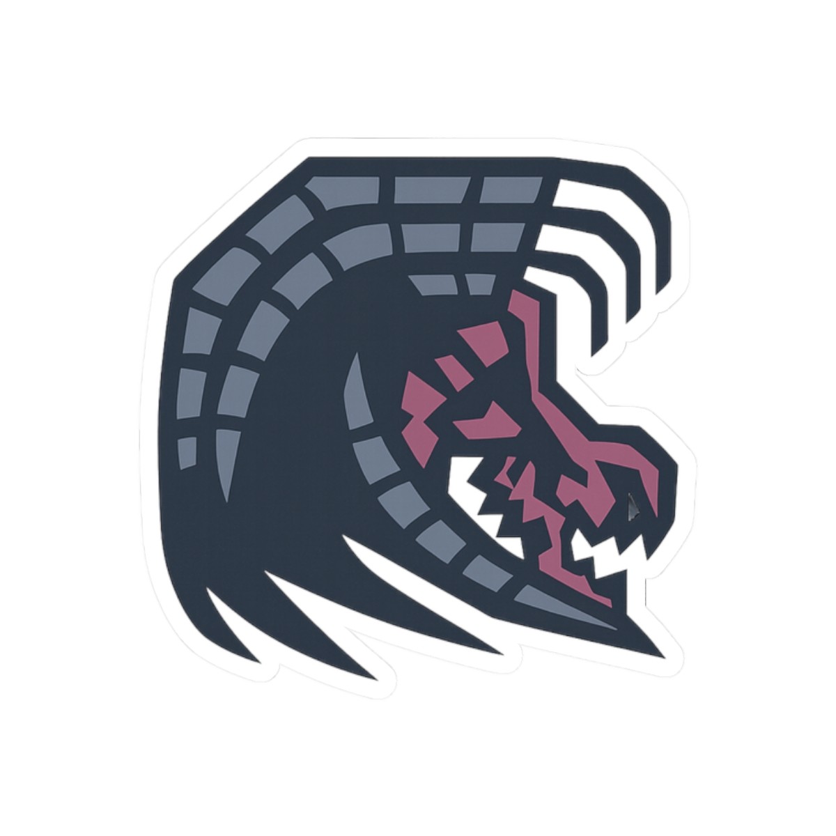 Gore Magala Monster Hunter Icon Sticker | Bold Vinyl Decal