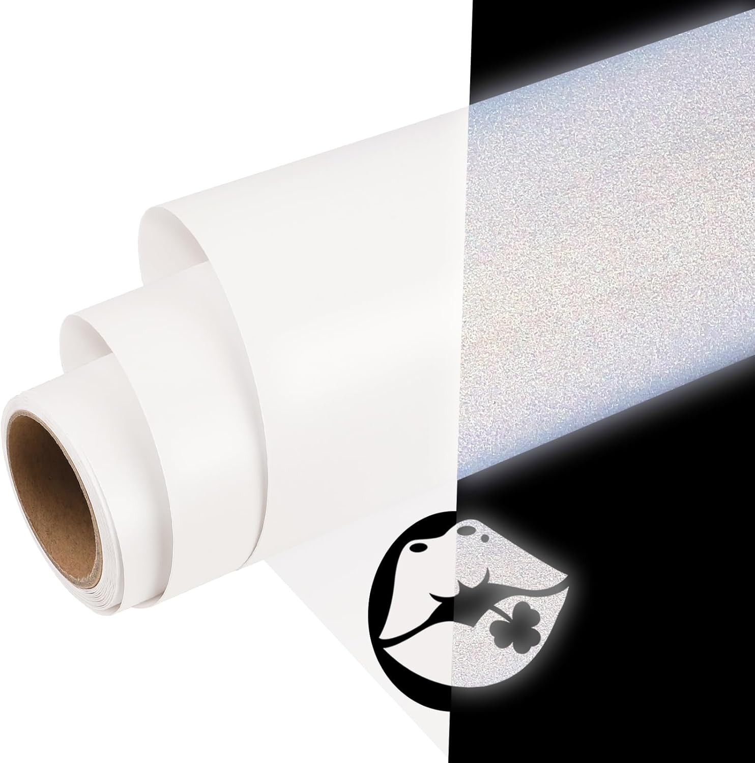 Reflective Vinyl – White, 12″ X 5Ft for Mailbox Numbers, Cars, Trucks, Motorcycl
