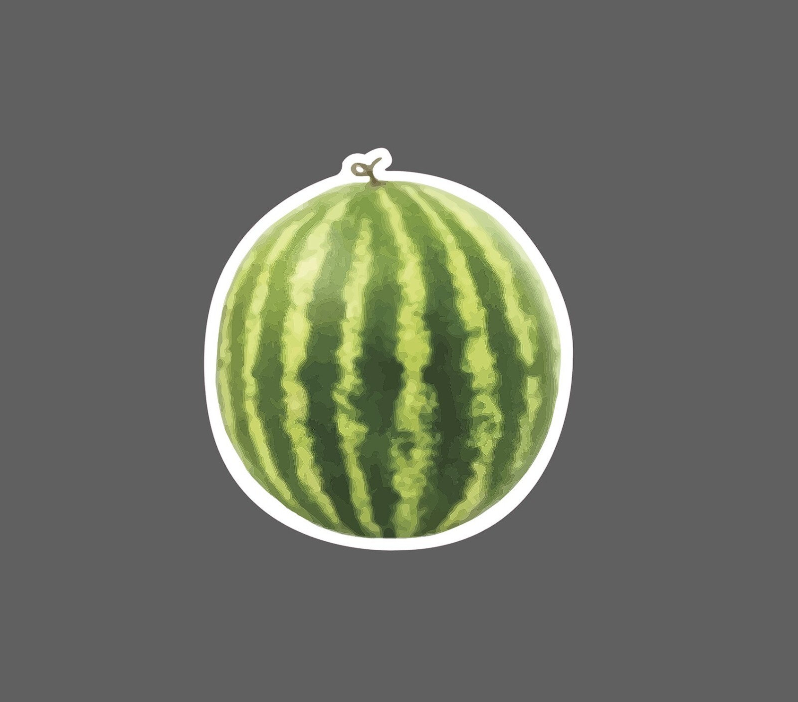 Watermelon Sticker Whole Fruit Waterproof – Buy Any 4 For $1.75 EACH Storewide!