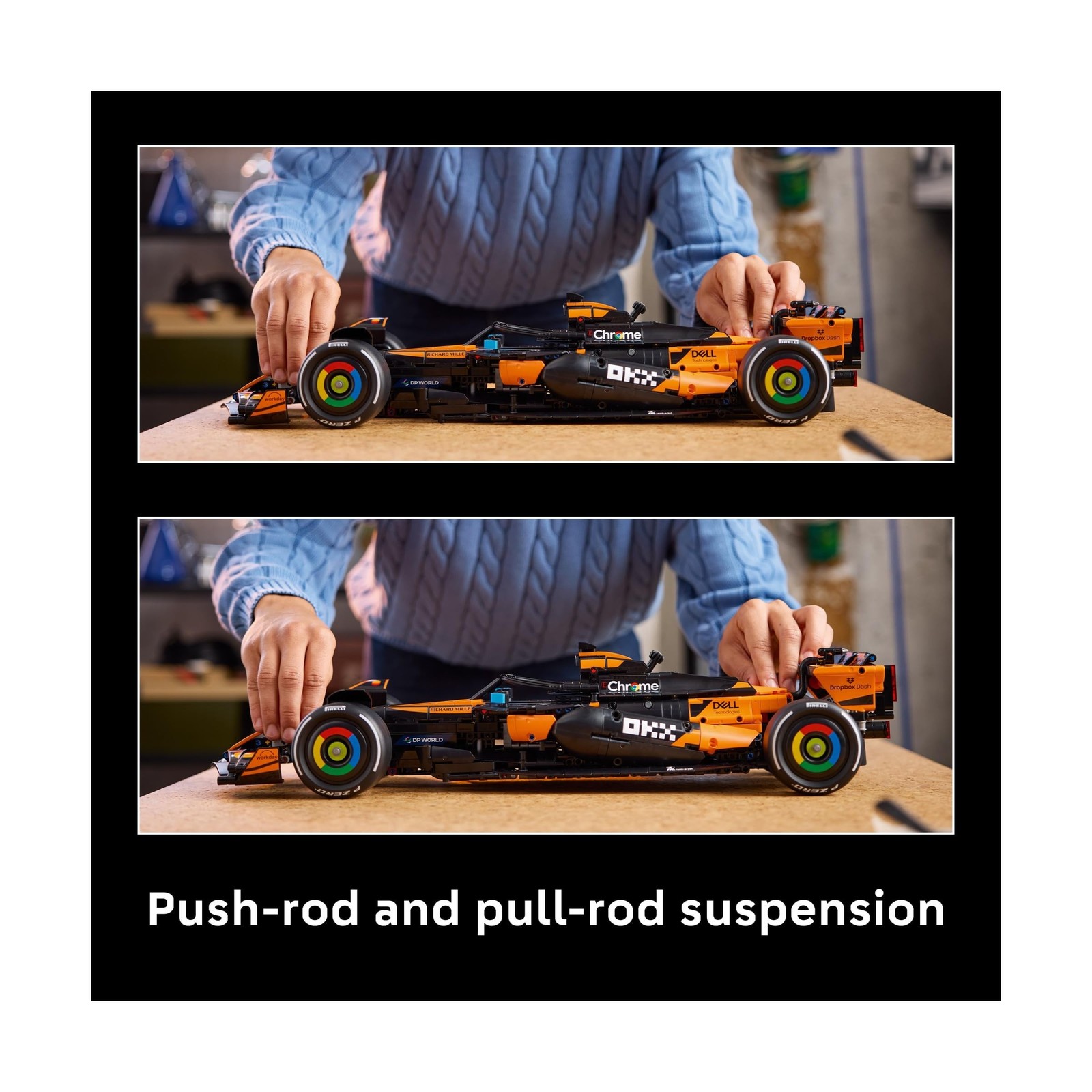 LEGO Technic McLaren MCL39 F1 Car Building Set for Adults – Room or Office De…