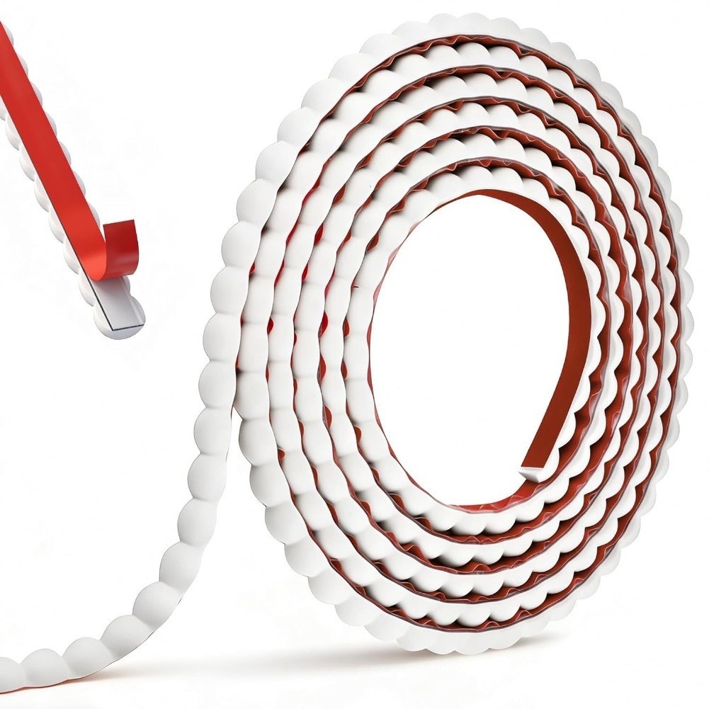 For Easy Install Paintable Molding Trim Self-Stick PVC for Interior Use