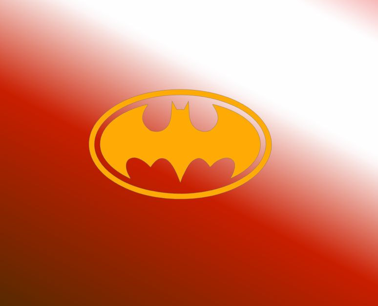 Custom 3″x5″ Batman Symbol – Vinyl Decal Sticker Superman / Returns Bat Logo tab