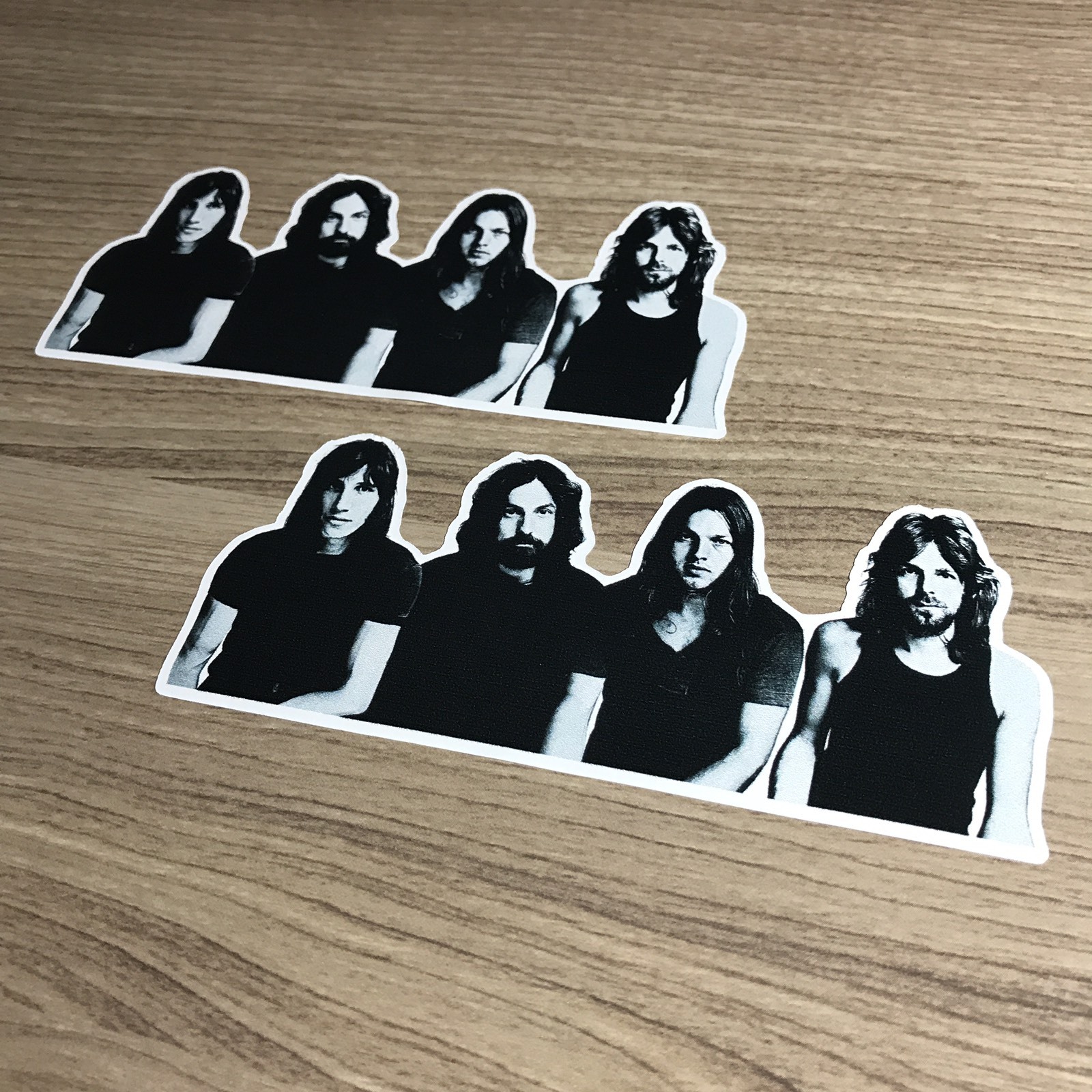 Pink Floyd 5″ Black & White Vinyl Decal Sticker – BOGO