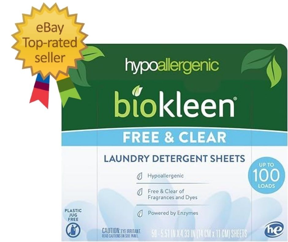Eco-Conscious Laundry Detergent Sheets – 100 Loads, Machine Washable, Unscented