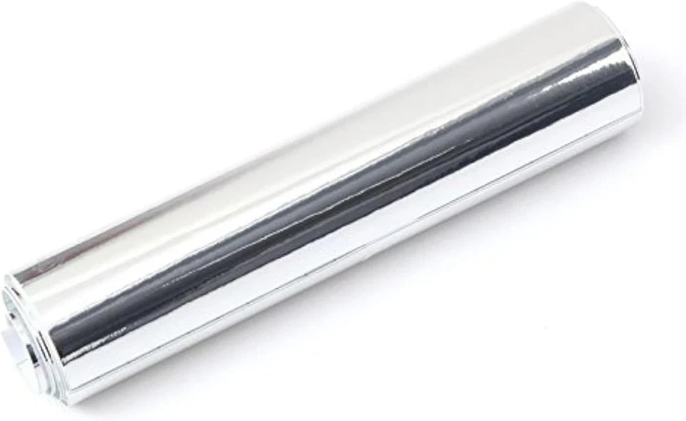 Self-Adhesive Chrome Silver Vinyl Wrap 15″x60″ Mirror Finish Car & DIY Film