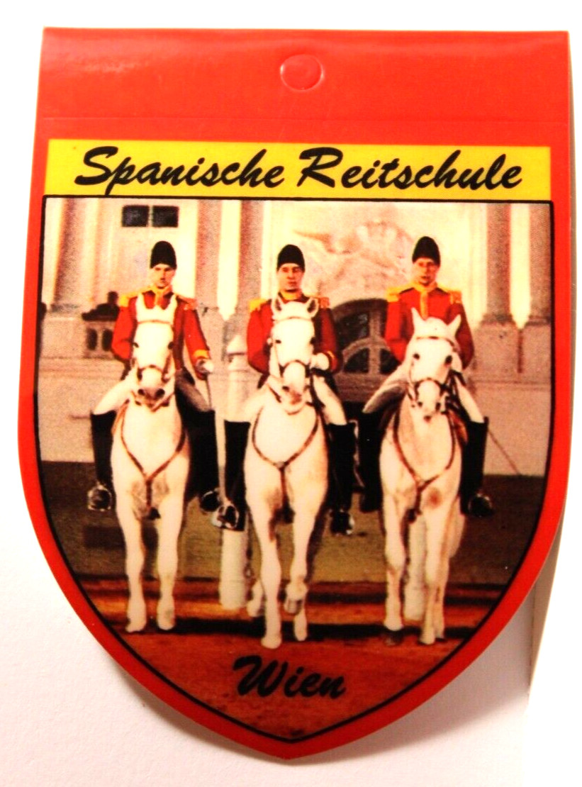 Vienna Austria STICKER SPANISH RIDING SCHOOL Travel City Decal Vinyl Souvenir