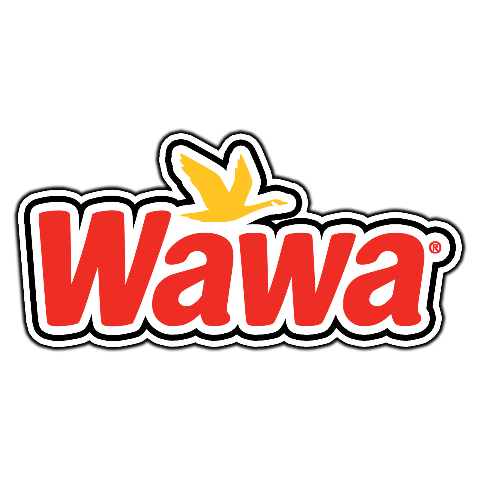 Wawa Gas Station Logo #1 Sticker Waterproof Vinyl Decal Die-Cut Laptop Car