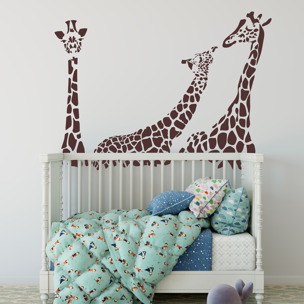 Giraffe Wall Decal, Vinyl Wall Stickers for Modern Wall design for Home Decor