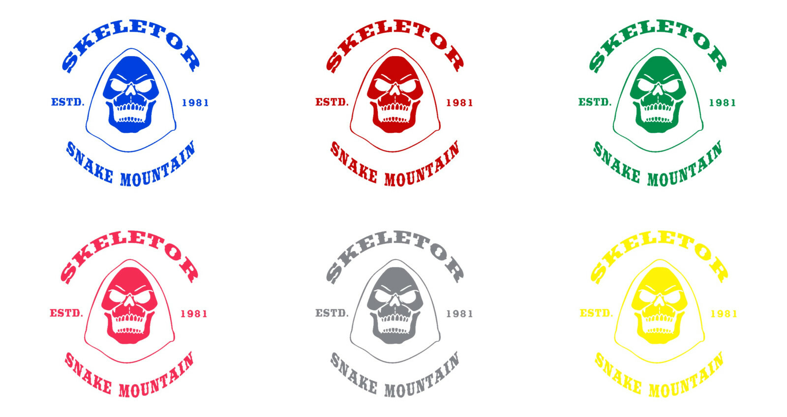 Vinyl Decal Truck Car Sticker Laptop – He-man MOTU Skeletor Snake Mountain