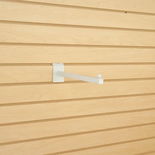 Econoco EWH/12 Square Tubing Faceout For Slatwall (Pack 0f 24)
