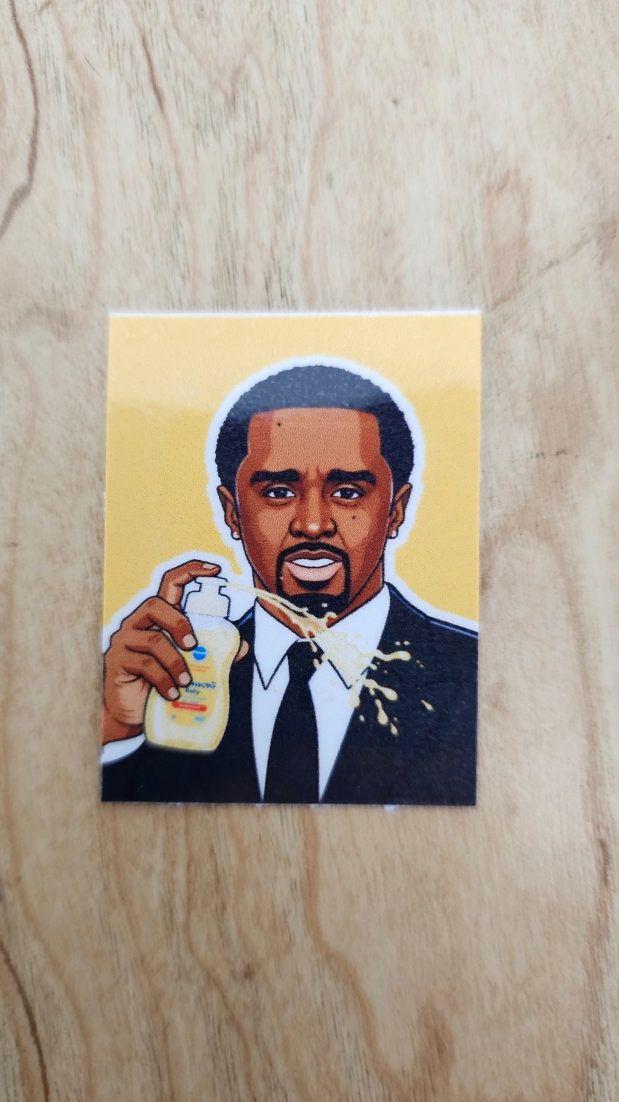 diddy inspired sticker small 1.57×2.05