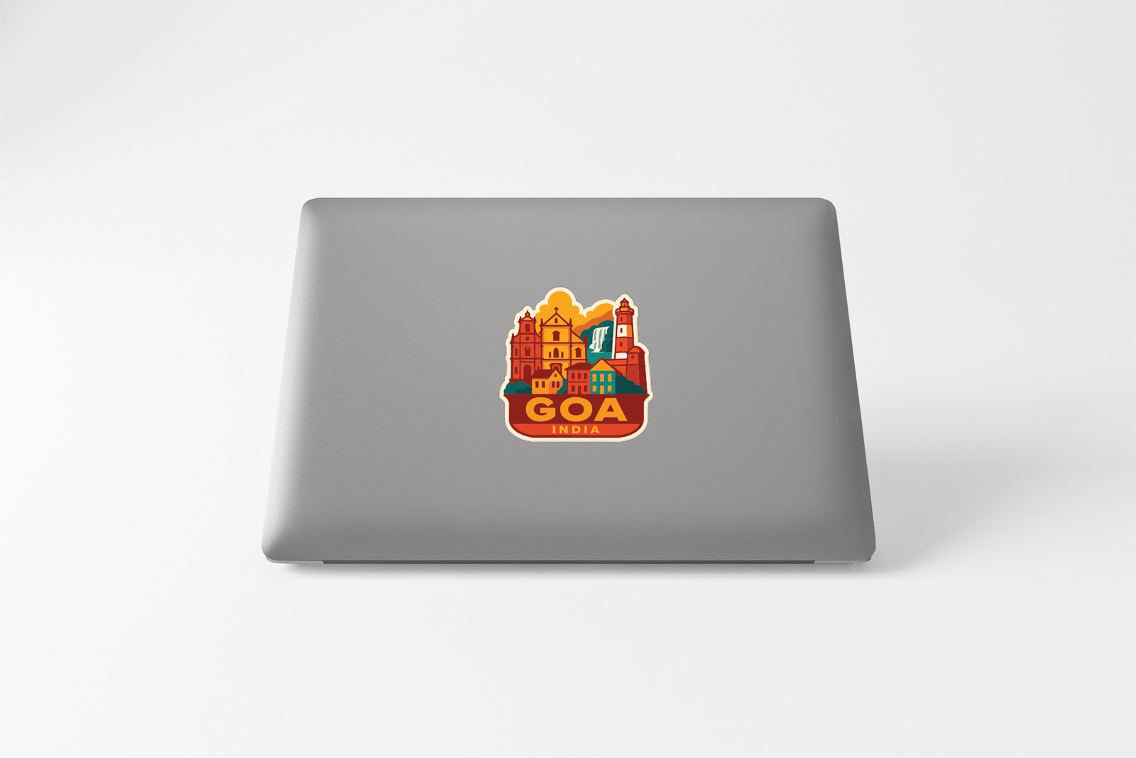 Goa India Sticker Decal Vinyl Die-Cut City Skyline Landmark Design