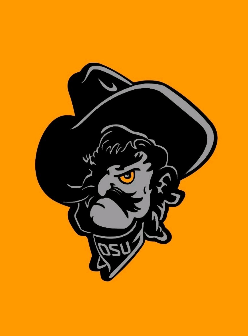 4/6/01 Oklahoma Pistol Pete Vinyl Sticker Decal, 3×4 Inches!