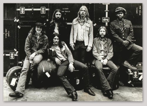 THE ALLMAN BROTHERS BAND *NEW* Glossy Rectangle Sticker Measures 5.25″ x 3.72″
