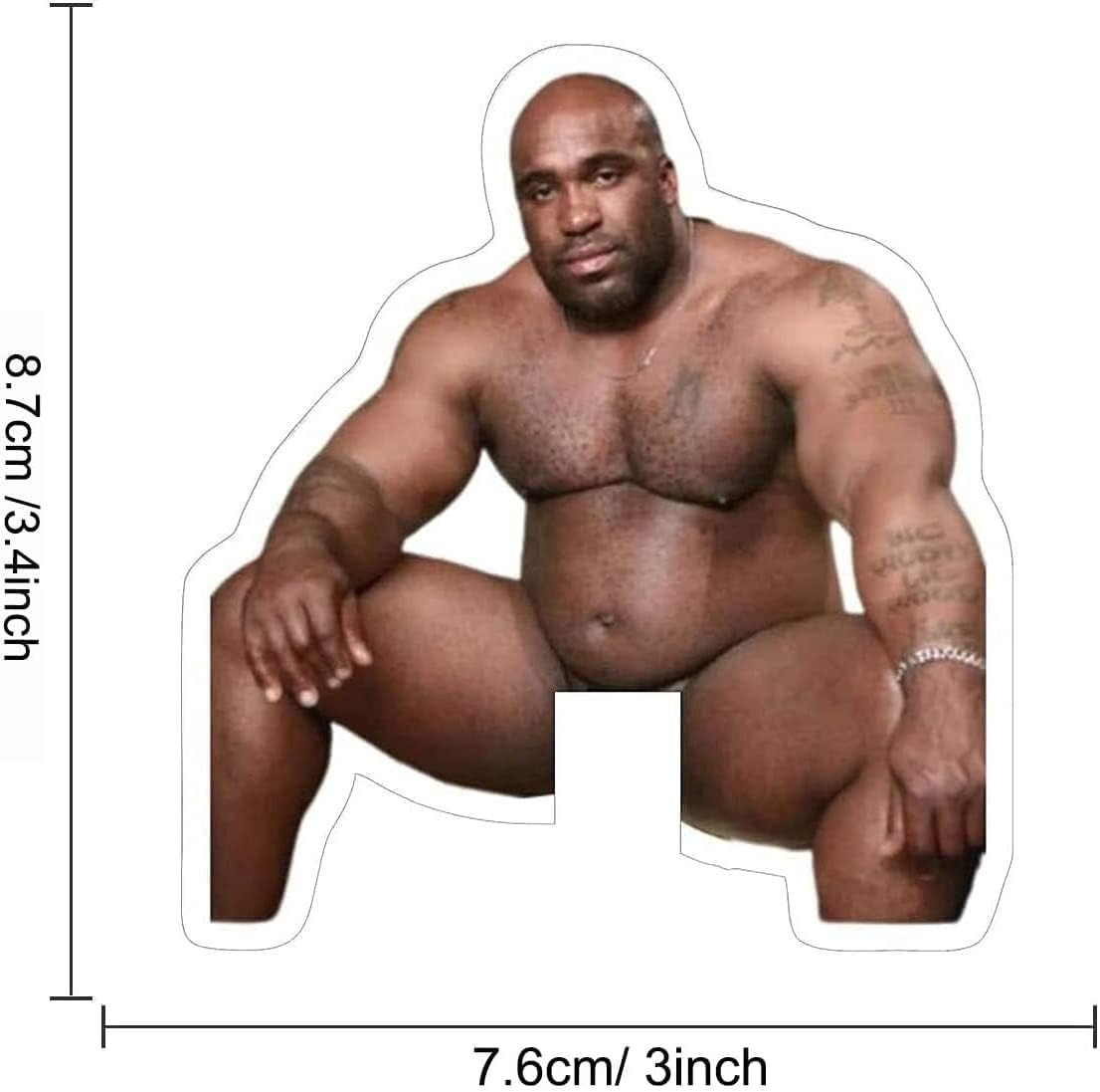 10Pcs Funny Barry Wood Light Switch Sticker Decals, Waterproof Vinyl Prank Jokin