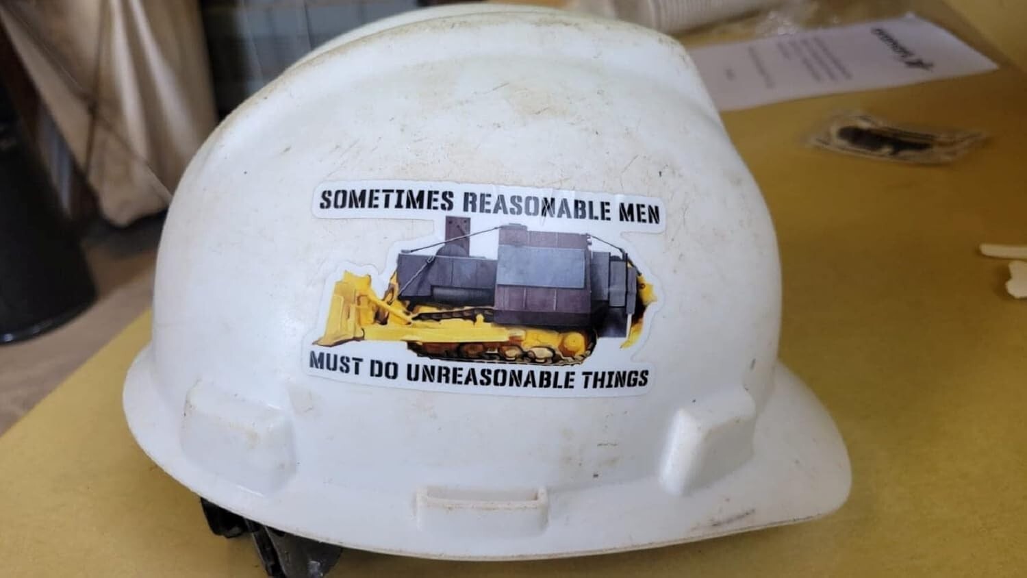 Killdozer Sticker 2 Pcs/Set Tread On Them Those Bulldozer Tractor Excavator