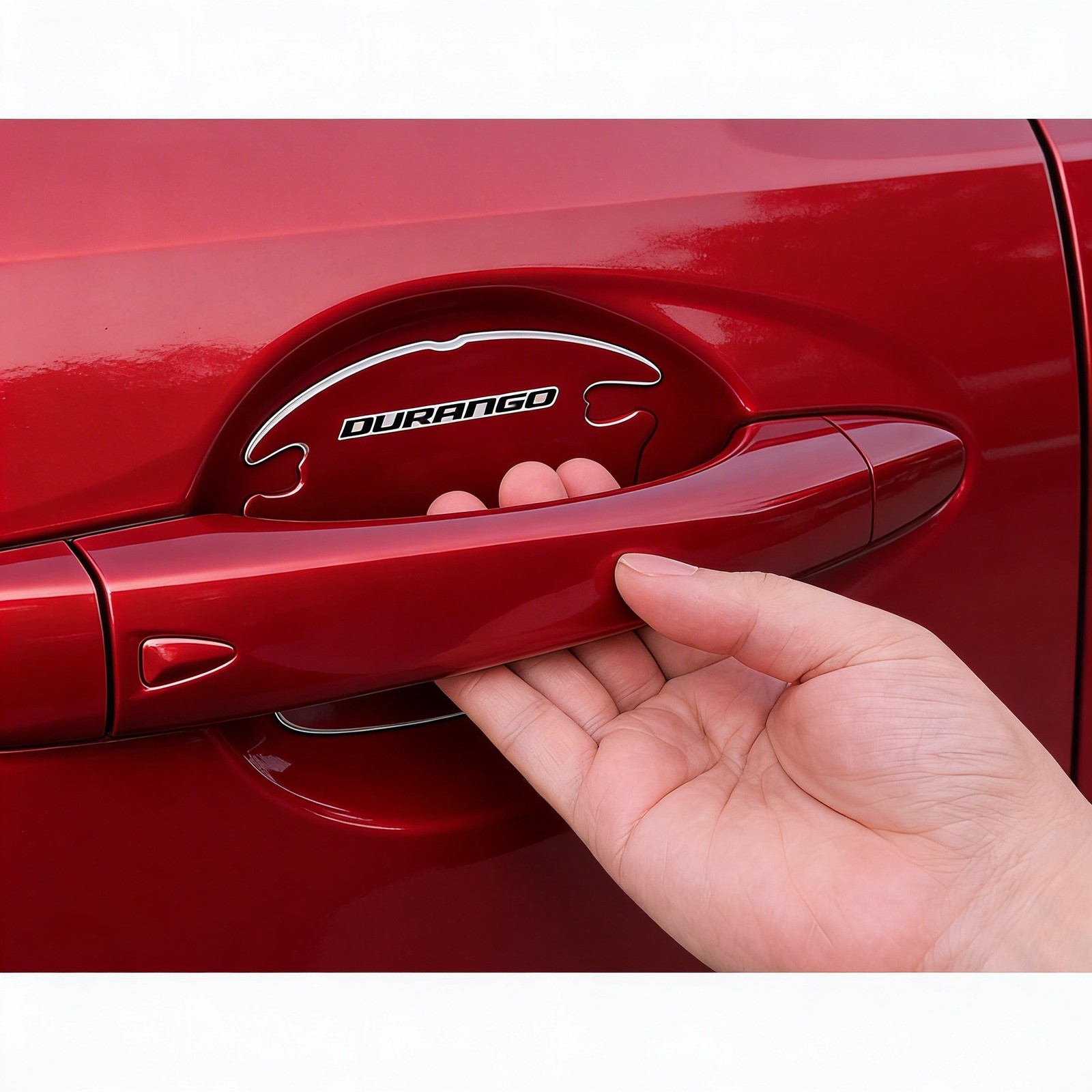 Dodge Durango Universal Car Door Handle Cup Protector Clear Decal Sticker