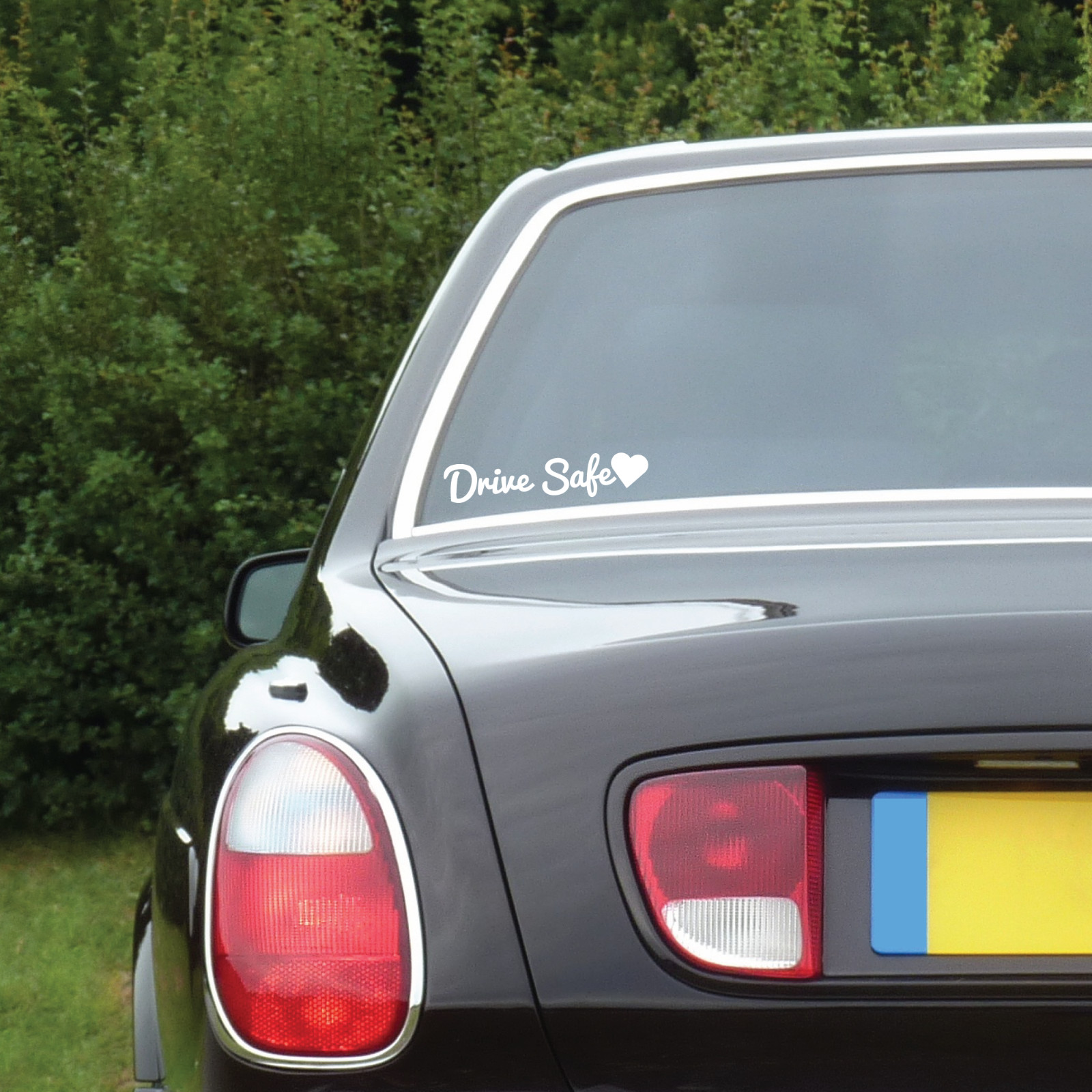 Drive Safe Decal Sticker – Drive Safe Sticker – Drive Safe Car Mirror Decal