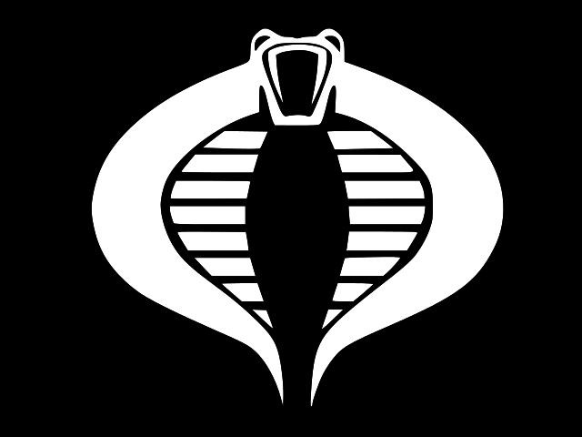 GI JOE COBRA HEAD Vinyl Decal Car Wall Window Sticker CHOOSE SIZE COLOR