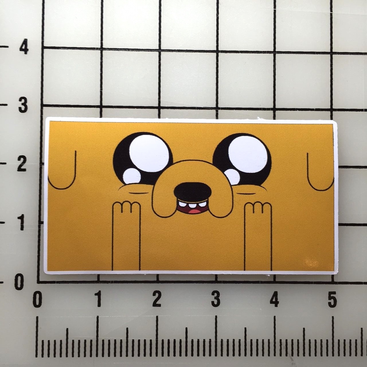 Adventure Time Cute Jake 5″ Wide Vinyl Decal Sticker BOGO