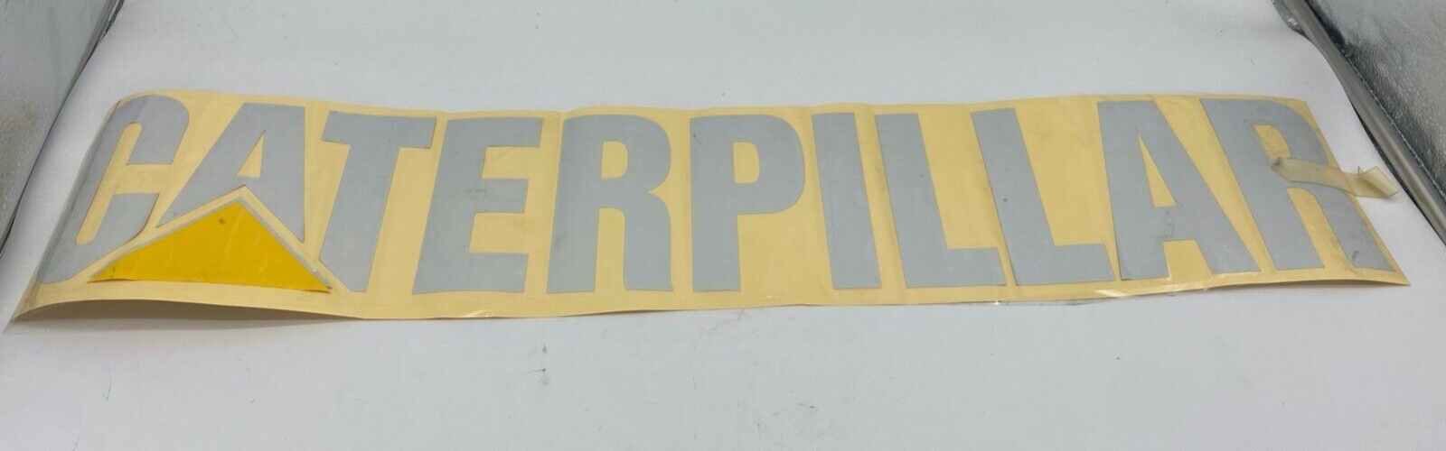 CATERPILLAR Vinyl Decal / Sticker 29 Inches Long 5 Inches Reflective White