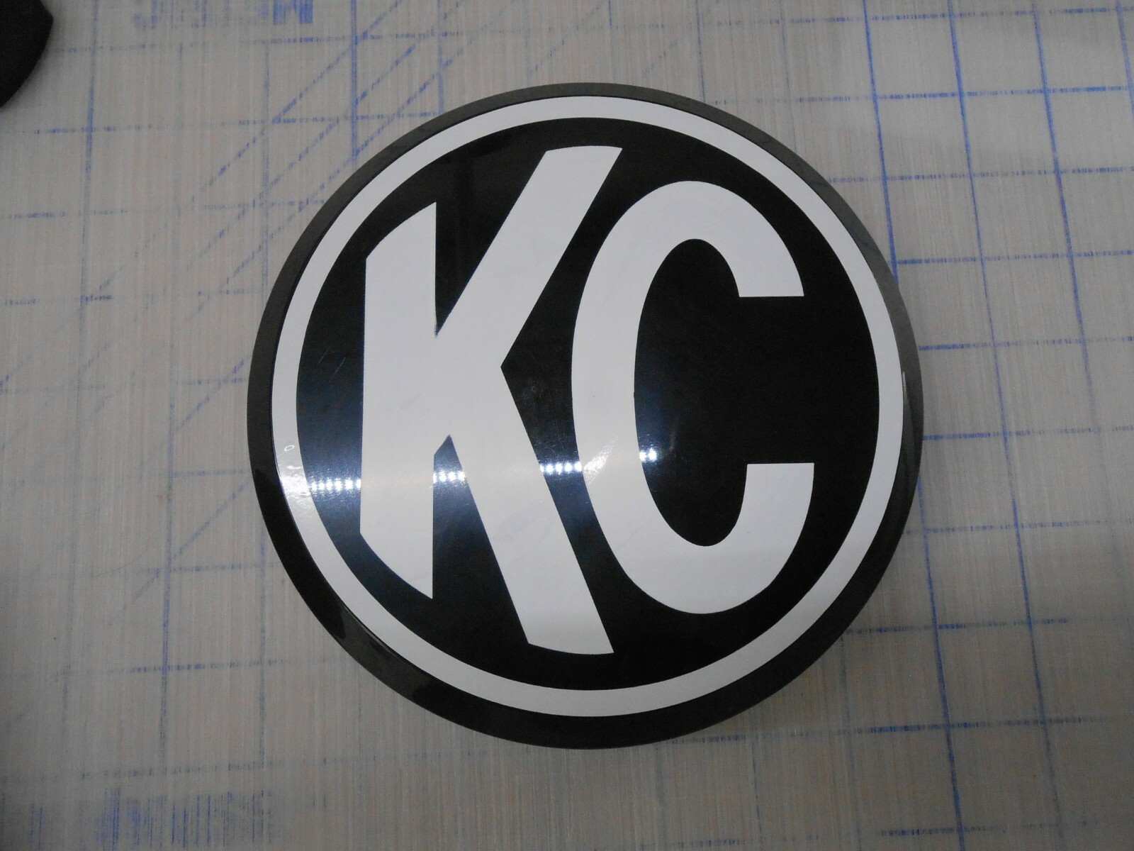 KC HiLiTES 6″ Daylighter Slimlite HID LED Light Cover Overlay Circle Sticker