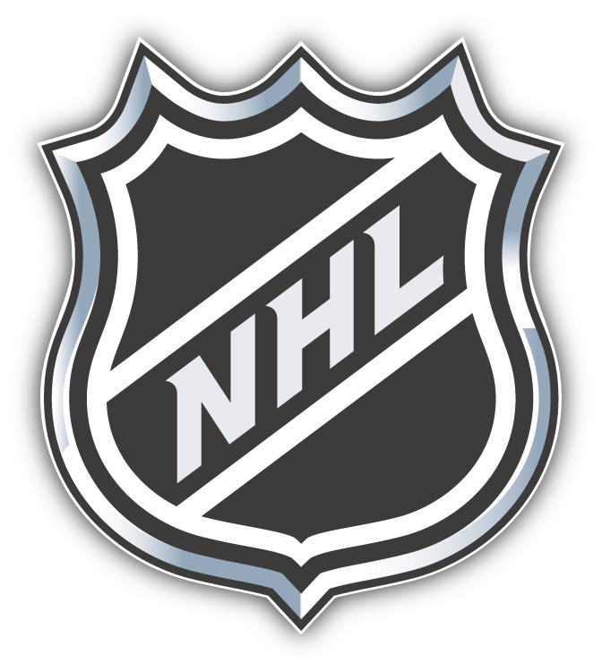 NHL Official Hockey Logo Car Bumper Sticker Decal 3» or 5»