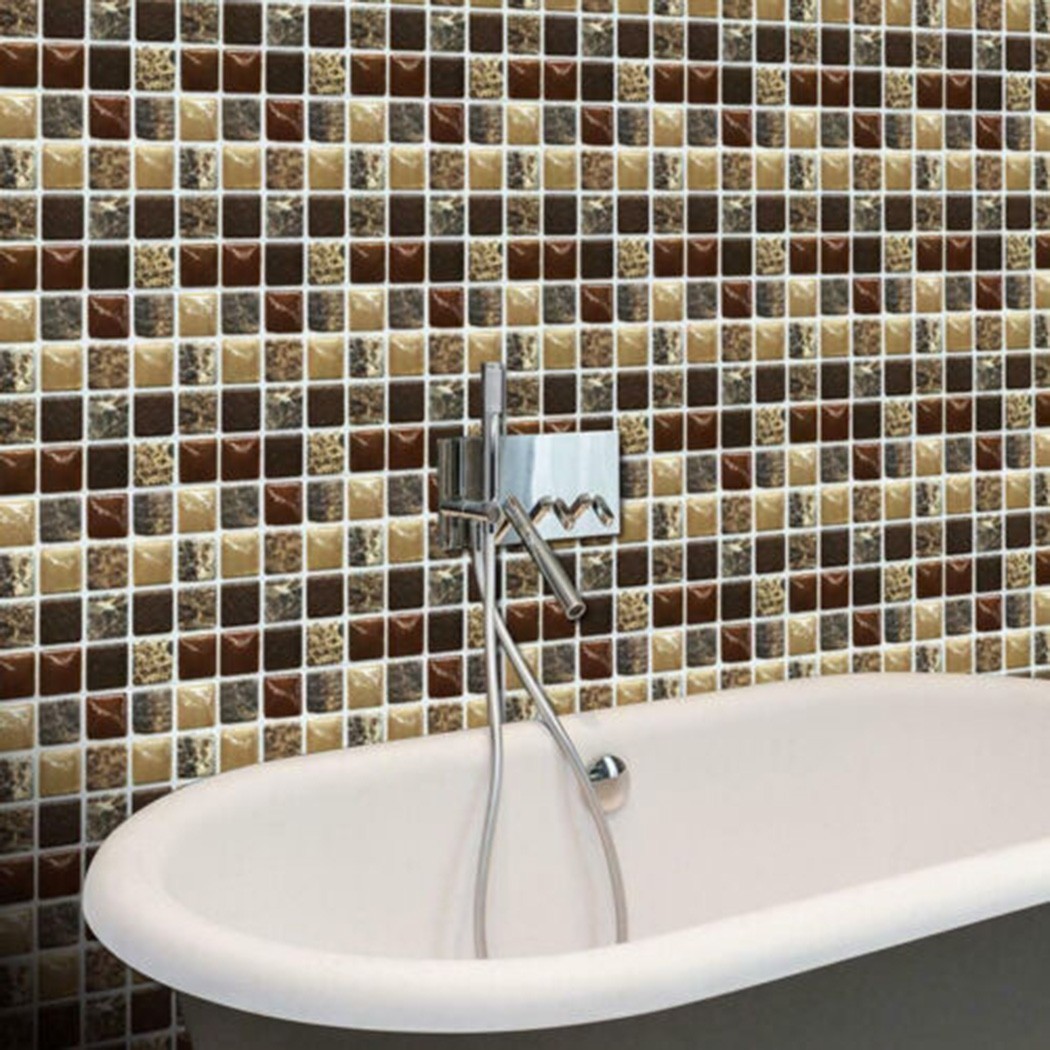Tile Tile Wall Stickers Moisture-proof Mosaic Tile Portable 10*10cm Mosaic