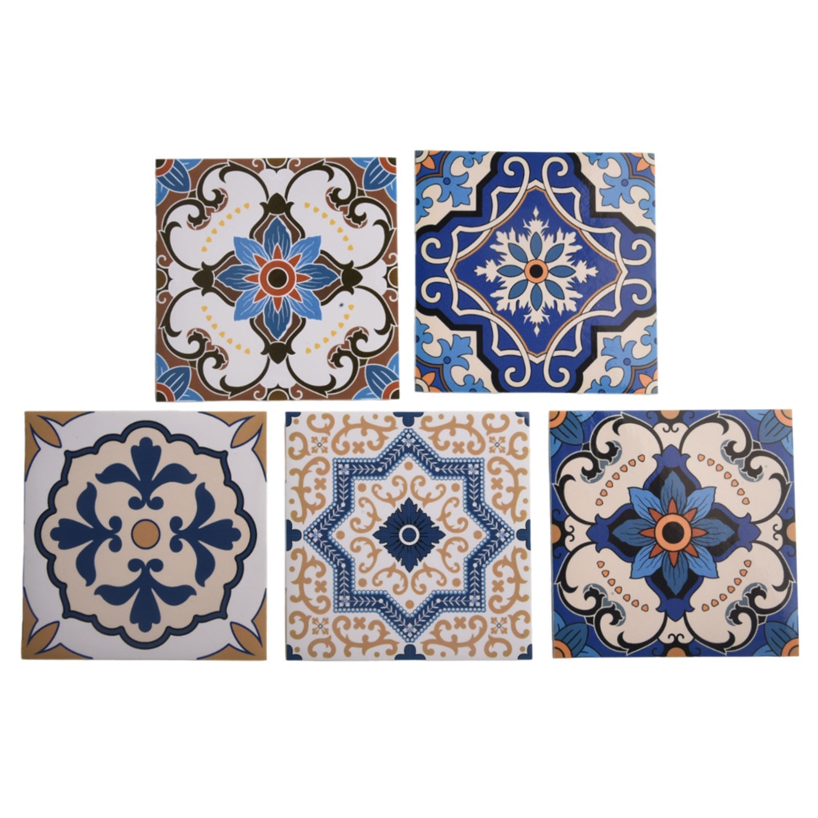 for TILE Stickers 24pcs/Set Vintage/Retro Waterproof 10*10cm Kitchen Decor