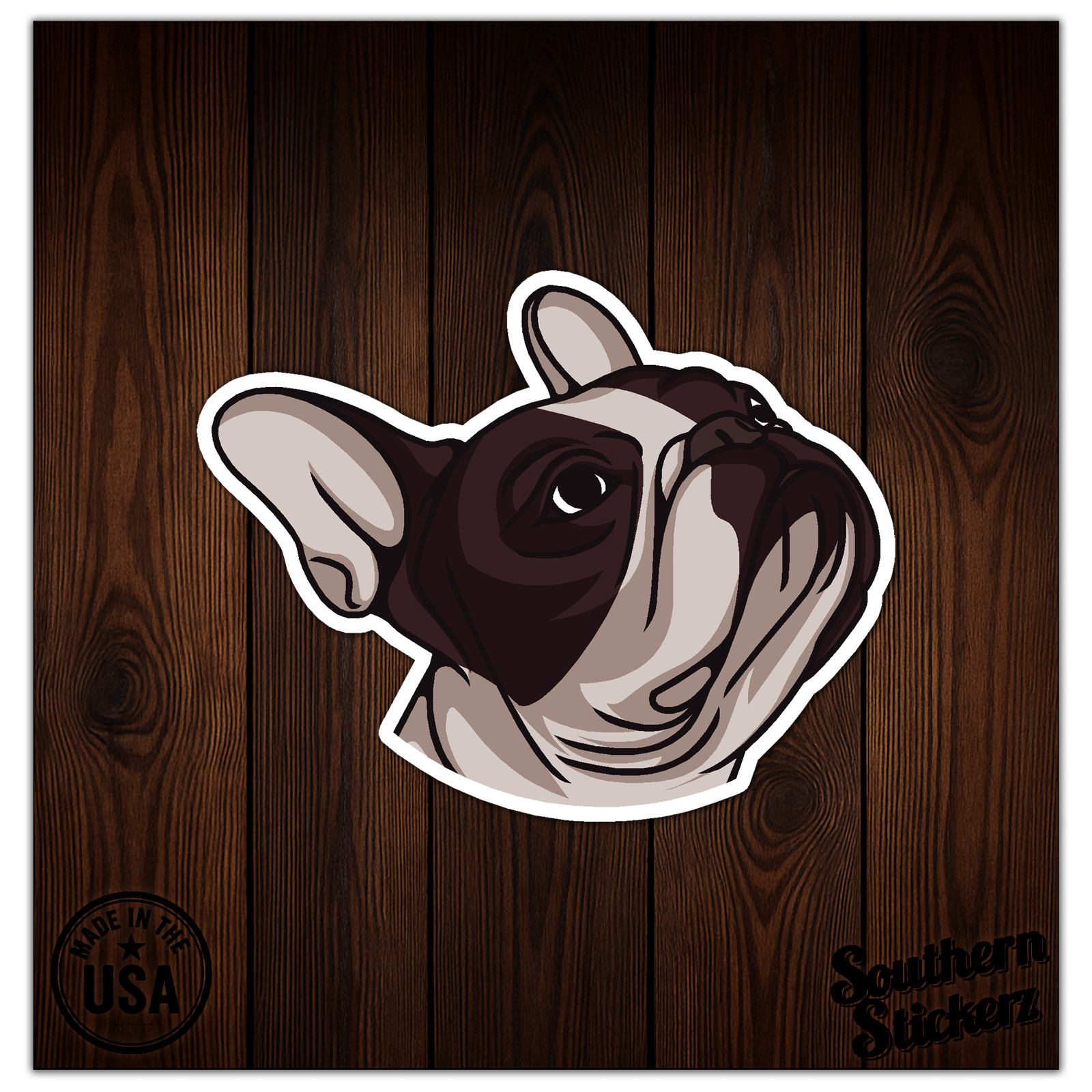 Boston Terrier – Vinyl Decal Sticker – Car Window Laptop – ebn8108