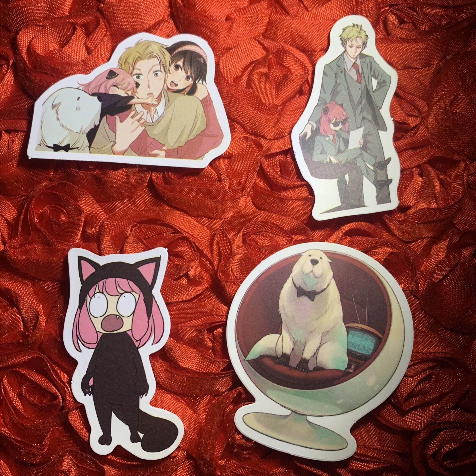 Anya & Yor Forger Spy x Family ~ 2” Anime Collectible Girl ACG Sticker LOT