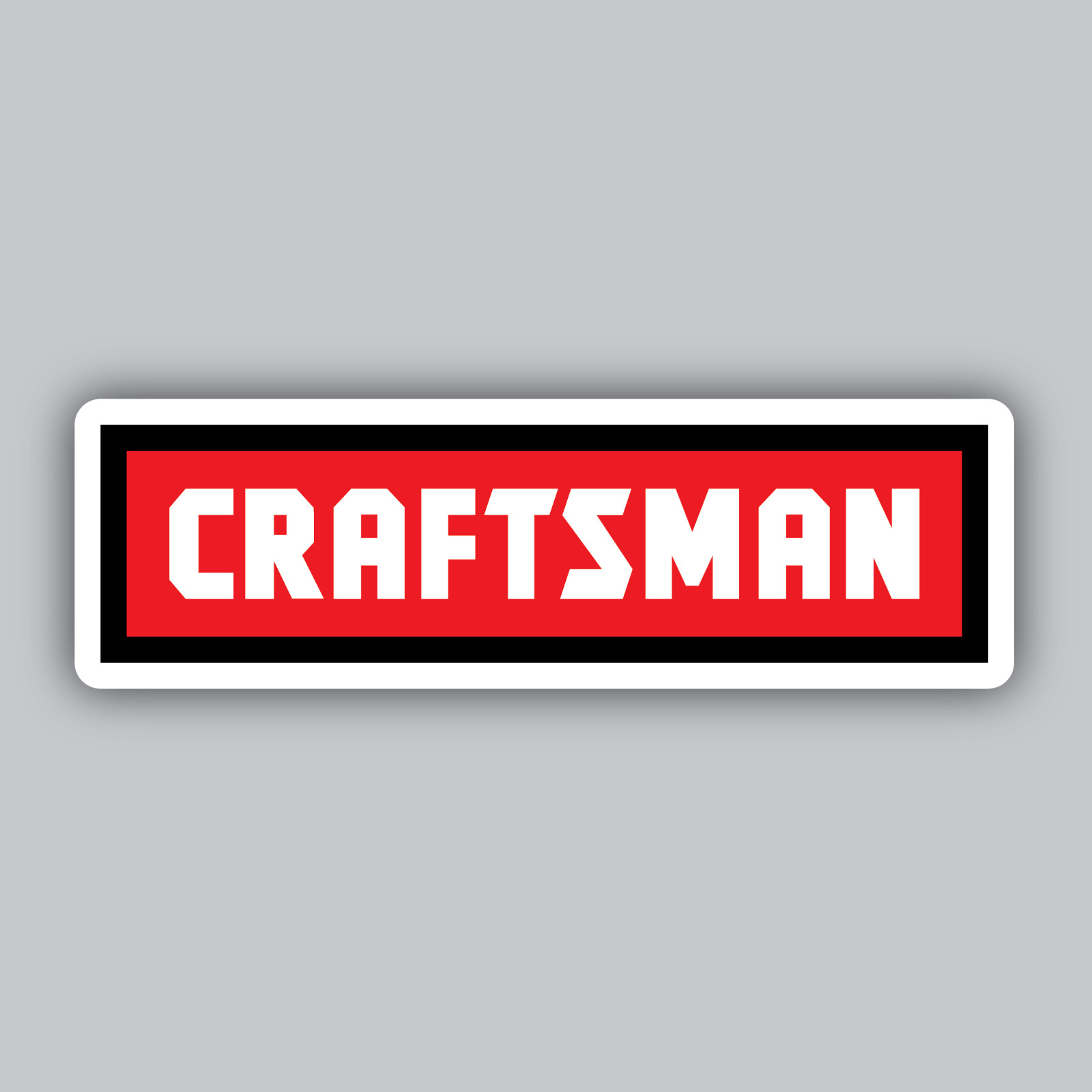 Craftsman Tools Vinyl Sticker/Decal – Automotive – Ratchet-Wrench -Driver-Racing